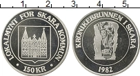 Продать Монеты Швеция 150 крон 1982 Посеребрение