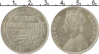 Продать Монеты Биканир 1 рупия 1892 Серебро