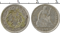 Продать Монеты США 5 центов 1854 Серебро
