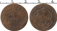 Продать Монеты Дортмунд 1/4 стюбера 1753 Медь