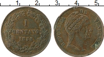 Продать Монеты Венесуэла 1 сентаво 1843 Медь