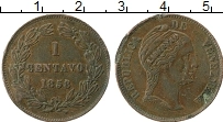 Продать Монеты Венесуэла 1 сентаво 1843 Медь