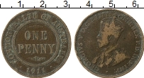 Продать Монеты Австралия 1 пенни 1916 Медь