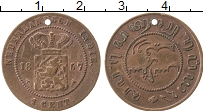 Продать Монеты Нидерландская Индия 1 цент 1857 Медь