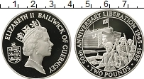 Продать Монеты Гернси 2 фунта 1995 Серебро