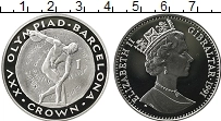 Продать Монеты Гибралтар 1 крона 1991 Медно-никель