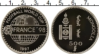 Продать Монеты Монголия 500 тугриков 1997 Серебро
