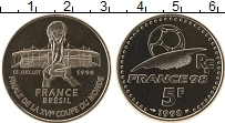 Продать Монеты Франция 5 франков 1998 Серебро