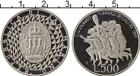 Продать Монеты Сан-Марино 500 лир 1990 Серебро