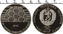 Продать Монеты Болгария 25 лев 1990 Серебро