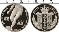 Продать Монеты Ниуэ 50 долларов 1990 Серебро