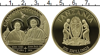 Продать Монеты Танзания 100 шиллингов 2014 Латунь
