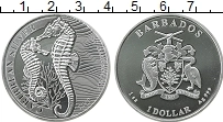 Продать Монеты Барбадос 1 доллар 2019 Серебро