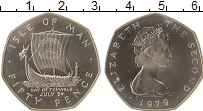 Продать Монеты Остров Мэн 50 пенсов 1979 Медно-никель