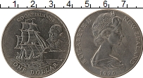 Продать Монеты Новая Зеландия 1 доллар 1970 Медно-никель