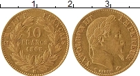 Продать Монеты Франция 10 франков 1868 Золото