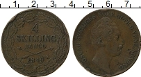Продать Монеты Швеция 4 скиллинга 1849 Медь
