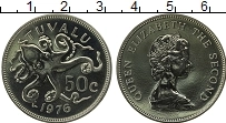Продать Монеты Тувалу 50 центов 1976 Медно-никель