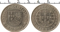 Продать Монеты Мозамбик 20 эскудо 1971 Никель