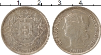 Продать Монеты Португалия 20 сентаво 1915 Серебро
