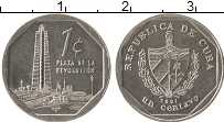 Продать Монеты Куба 1 сентаво 2001 Алюминий