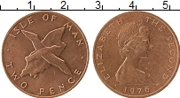 Продать Монеты Остров Мэн 2 пенса 1839 Медь