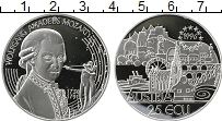 Продать Монеты Австрия 25 экю 1996 Серебро