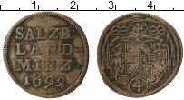 Продать Монеты Зальцбург 4 крейцера 1692 Серебро