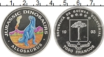 Продать Монеты Экваториальная Гвинея 7000 франков 1993 Серебро
