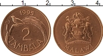 Продать Монеты Малави 2 тамбала 1995 Бронза