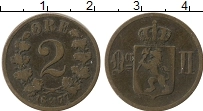 Продать Монеты Норвегия 2 эре 1877 Бронза