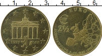 Продать Монеты Германия 2 1/2 евро 1997 сталь покрытая латунью