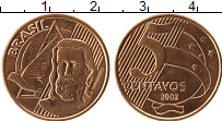 Продать Монеты Бразилия 5 сентаво 2001 сталь с медным покрытием