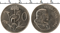 Продать Монеты ЮАР 50 центов 1966 Медно-никель