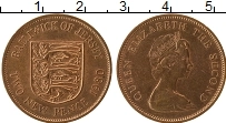 Продать Монеты Остров Джерси 2 пенса 1980 Медь