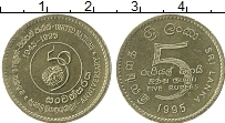 Продать Монеты Шри-Ланка 5 рупий 1995 Медно-никель