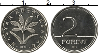 Продать Монеты Венгрия 2 форинта 2001 Медно-никель