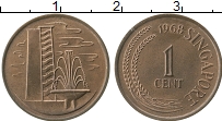 Продать Монеты Сингапур 1 цент 1968 Бронза