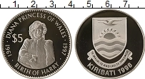 Продать Монеты Кирибати 5 долларов 1998 Серебро
