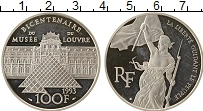 Продать Монеты Франция 100 франков 1993 Серебро