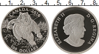 Продать Монеты Канада 100 долларов 2014 Серебро