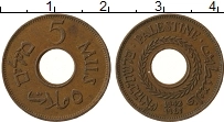 Продать Монеты Палестина 5 милс 1942 Бронза