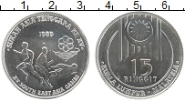 Продать Монеты Малайзия 15 рингит 1989 Серебро