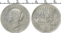 Продать Монеты Гаити 50 гурдес 1981 Серебро