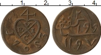 Продать Монеты Нидерландская Индия 1 мохар 1783 Медь