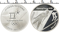 Продать Монеты Южная Корея 5000 вон 2016 Серебро