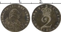 Продать Монеты Великобритания 2 пенса 1800 Серебро