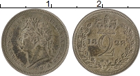 Продать Монеты Великобритания 2 пенса 1822 Серебро
