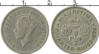 Продать Монеты Маврикий 1/4 рупии 1951 Медно-никель
