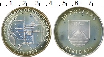 Продать Монеты Кирибати 10 долларов 1984 Серебро